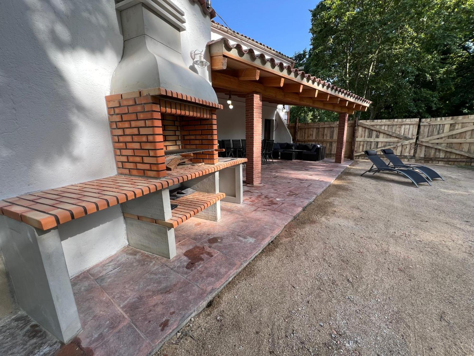 Casa Rural Can Ricos - El Mirador Del Montseny Vallgorguina Exteriör bild